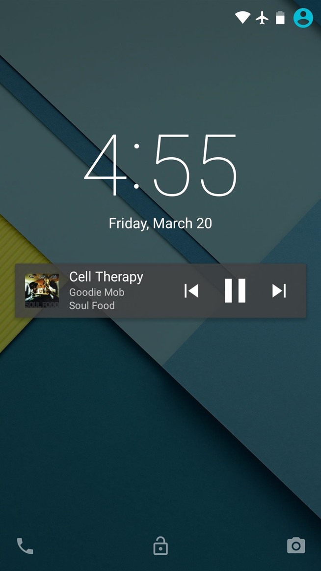 Lock Screen Album Art In Android Lollipop Gadget Hacks