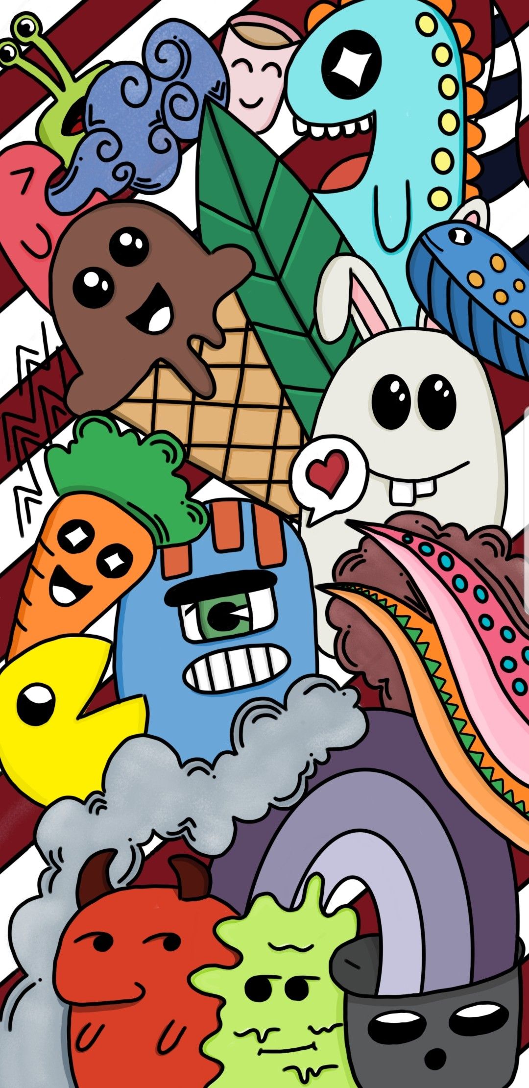 Doodle Wallpaper Di