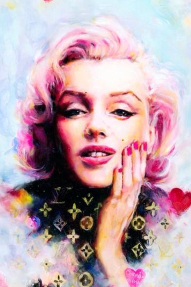Marilyn Monroe By Charmaine Olivia Background