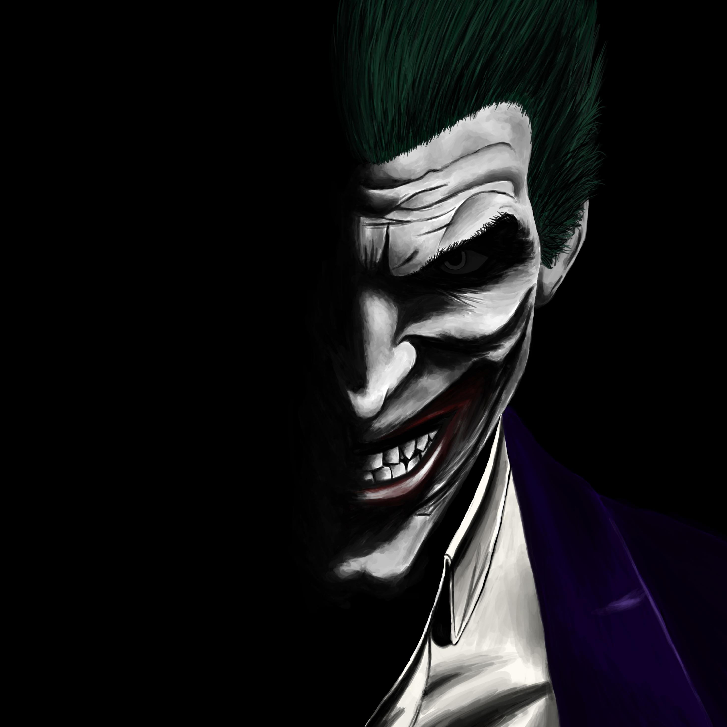 Wallpaper Joker Dark Dc Ics Villain