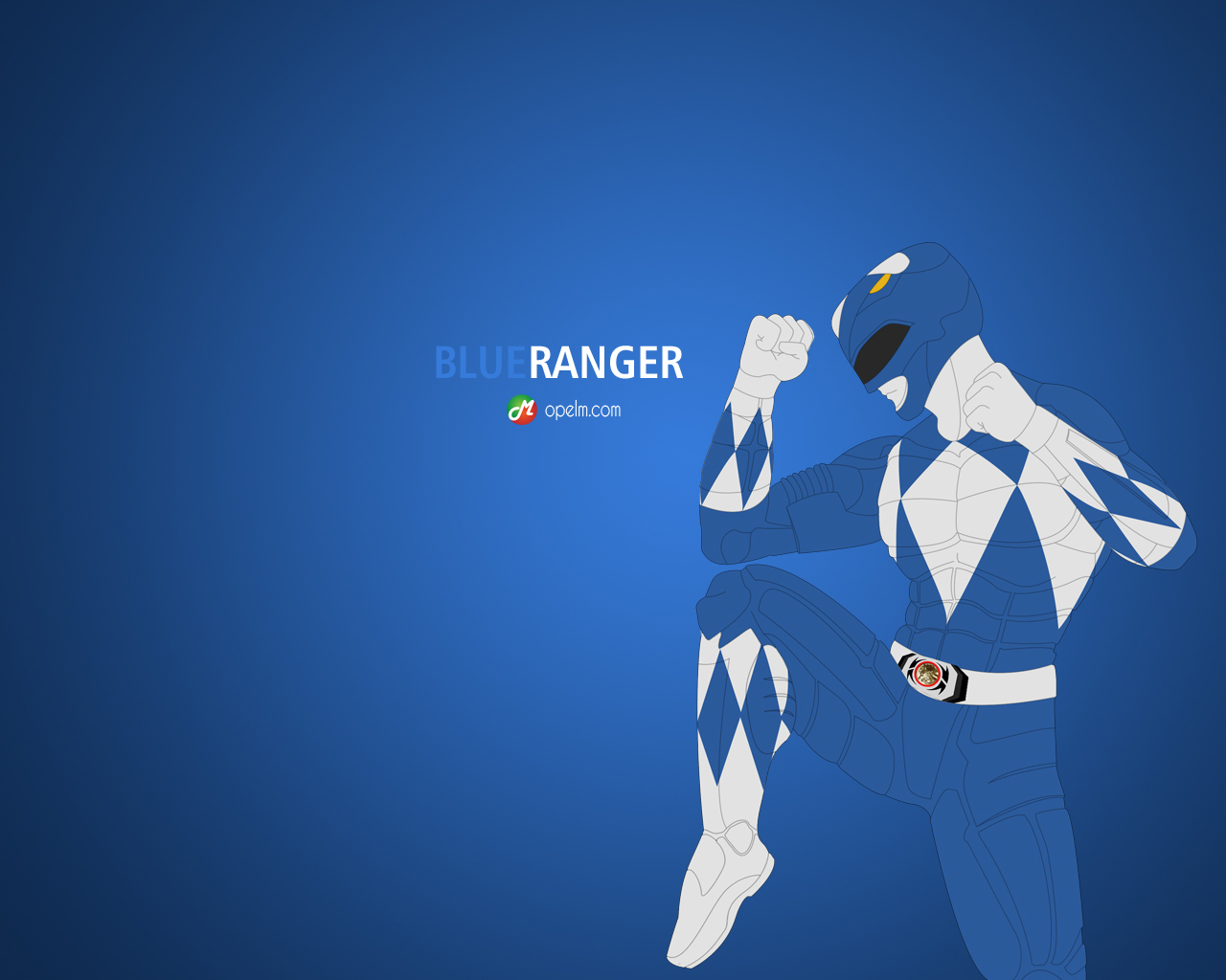 Blue Power Ranger Hq Wallpaper