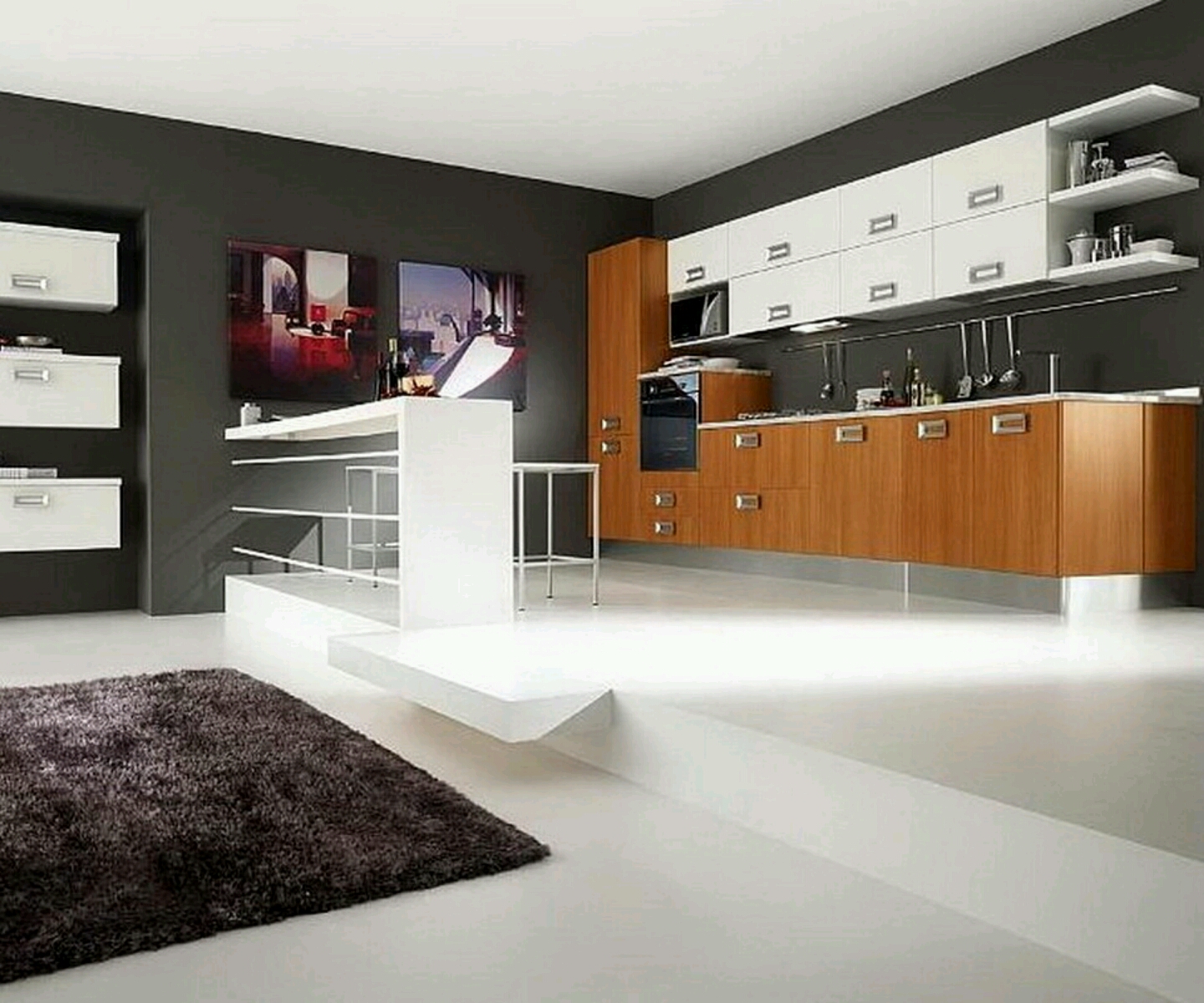 Ultra Modern Kitchen Designs Ideas Home Wallpaper