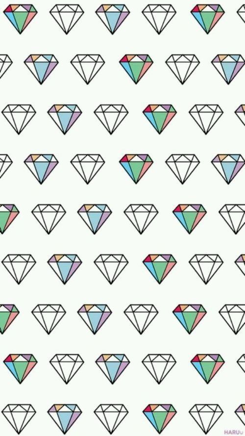 Diamonds iPhone Wallpaper