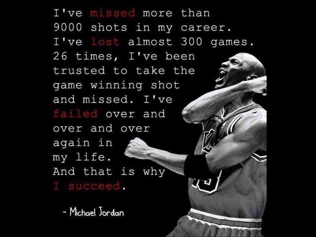 Free Download Michael Jordan Quote Wallpapers [1024X768] For Your