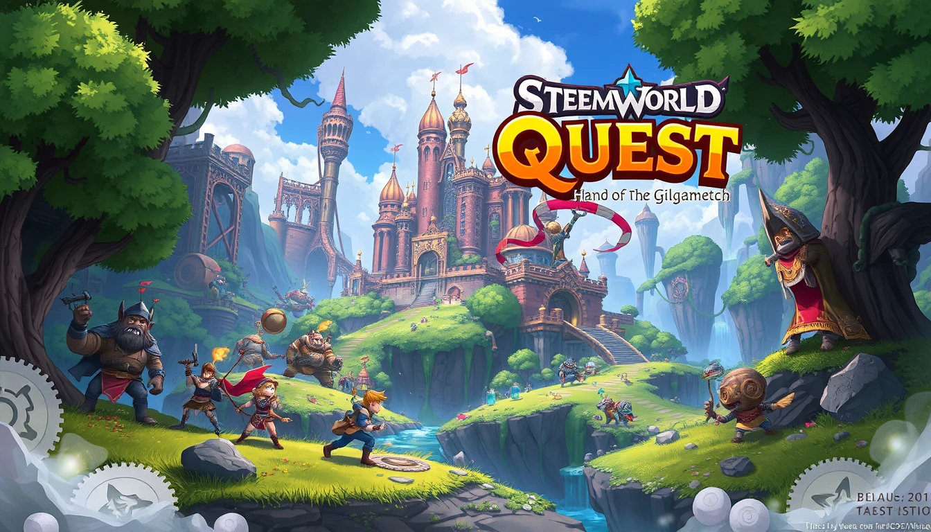 Steamworld Quest Hand Of The Gilgamech Wallpaper