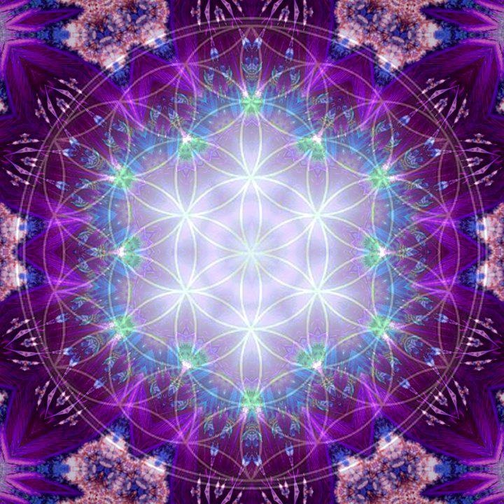 Flower Of Life Sacred Geometryputers Background