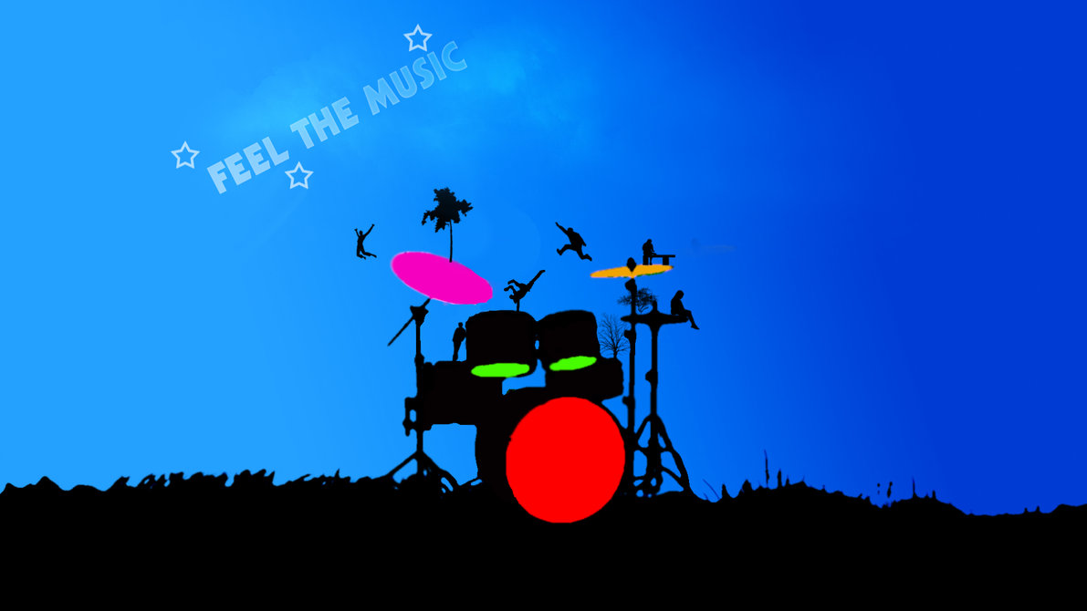 Drums HD Vector Wallpaper By Mrlollipop93