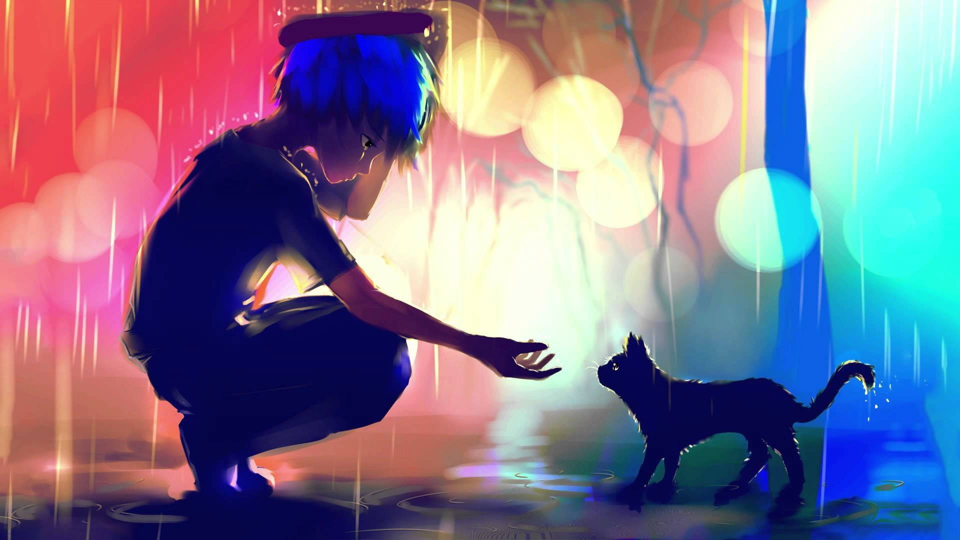 Sad Boy Anime Wallpaper