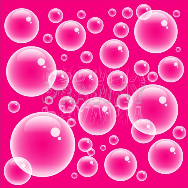 Pink Bubbles Wallpaper Design Prawny Abstract Clip Art