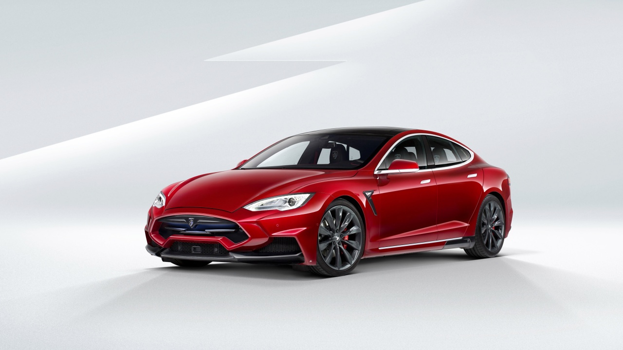 Larte Tesla Model S Wallpaper HD Car