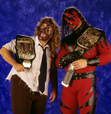Mick Foley And Kane Wwe Superstars Wallpaper