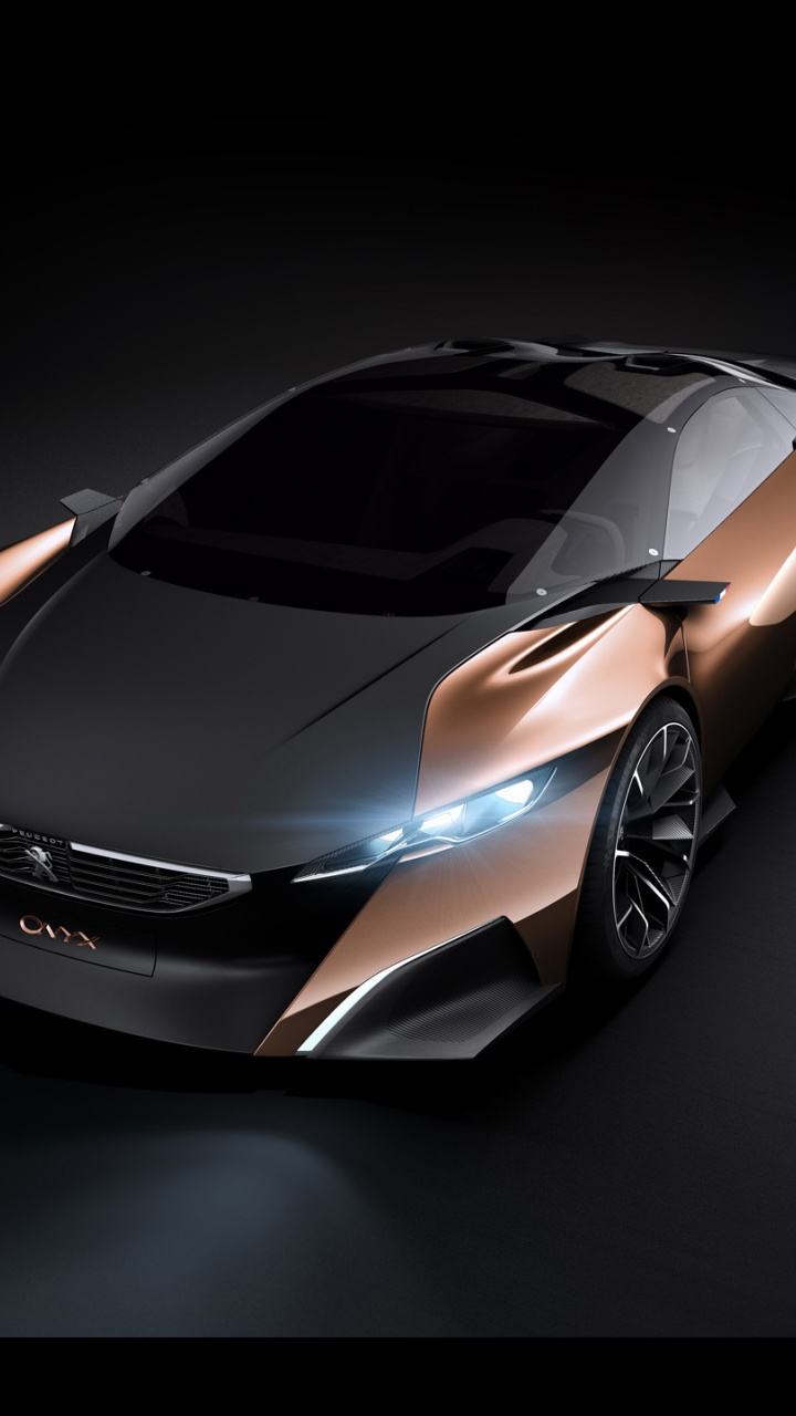 Peugeot Onyx Concept Studio Front Angle
