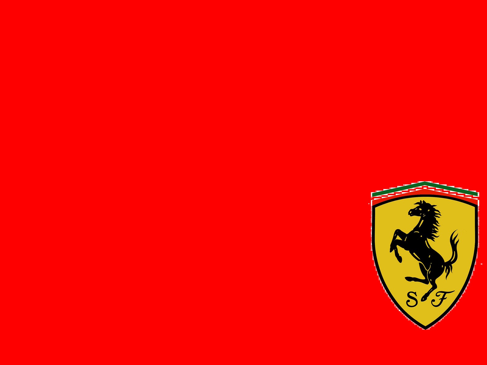 Scuderia Ferrari Logo Red Background Desktop Motorsport