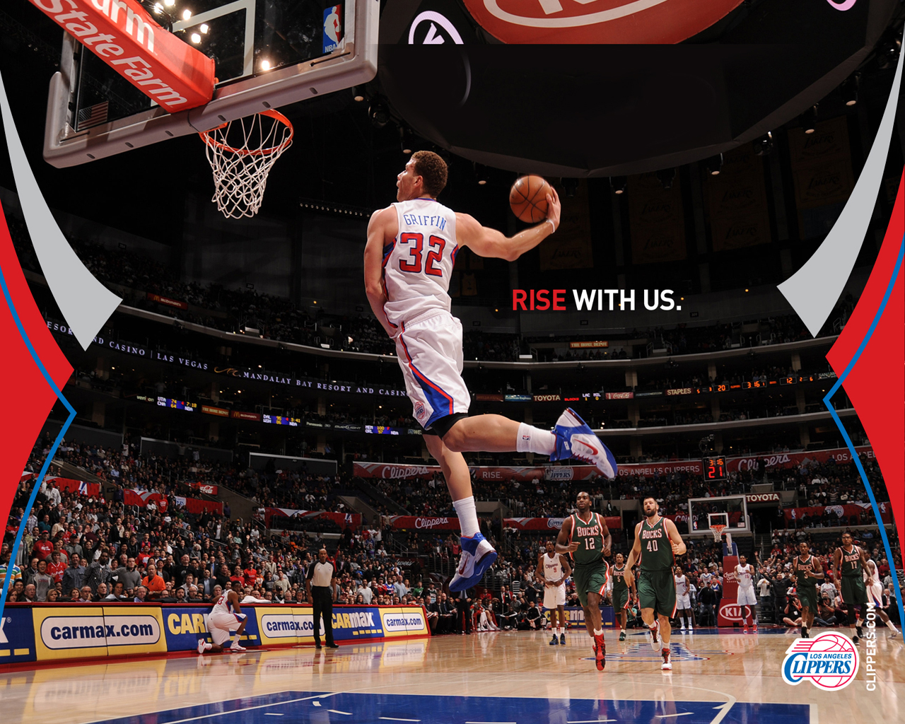 Blake Griffin Clippers Wallpaper The Art Mad
