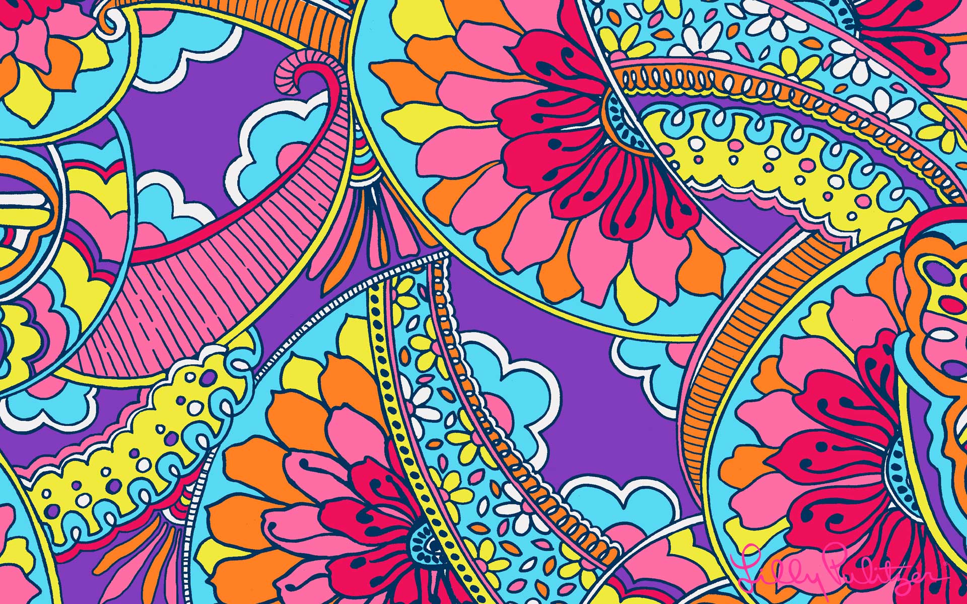 Lilly Pulitzer Wallpaper Loopele