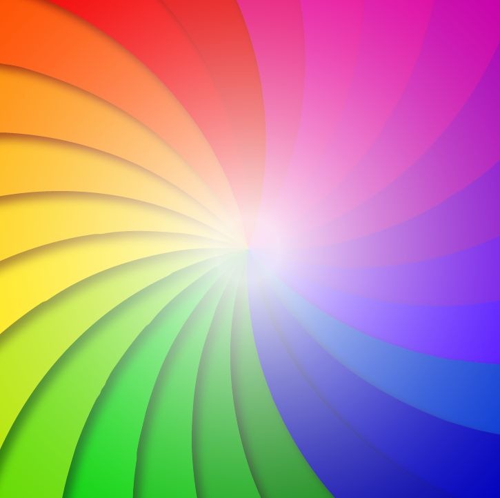 Colorful Swirl Design Background