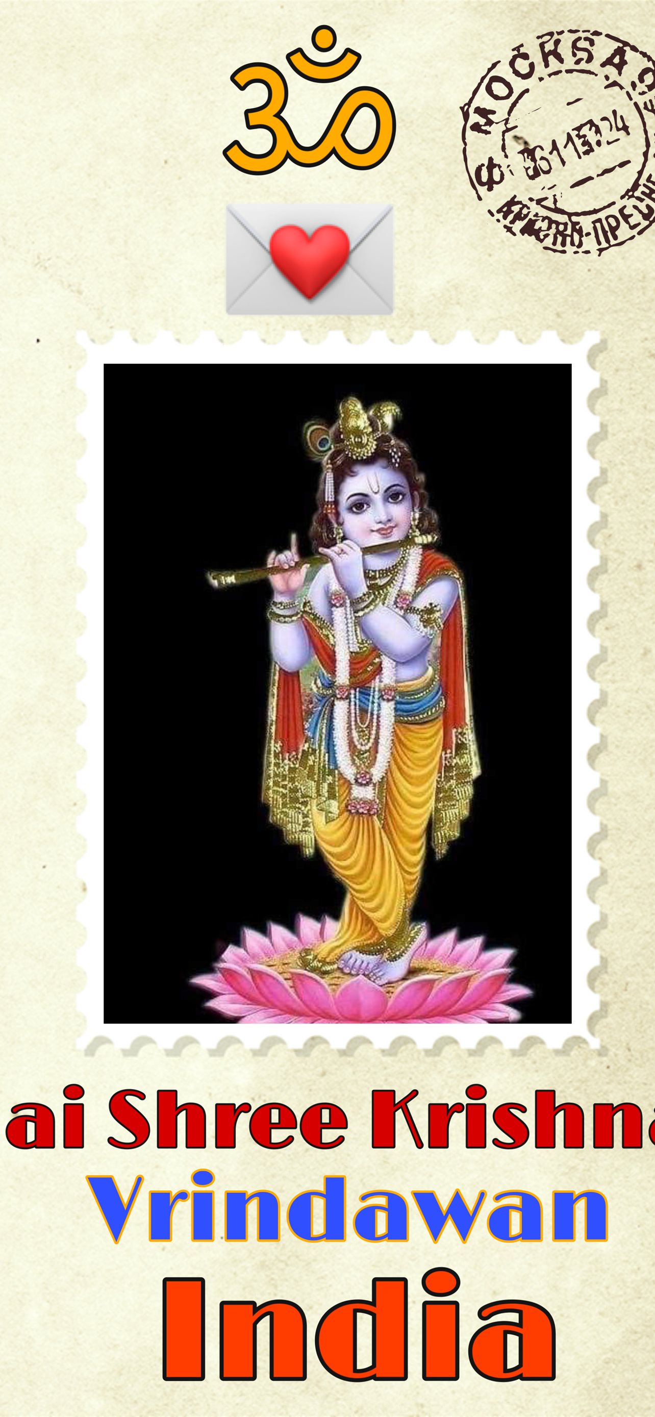 Best Krishna iPhone HD Wallpaper