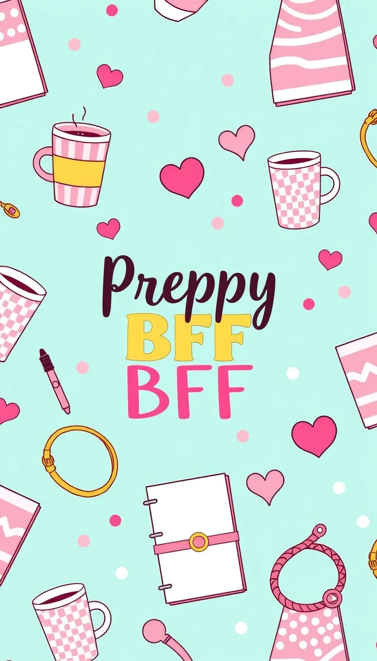 🔥 Download Preppy Bff Wallpaper by @richardd37 | Preppy BFF Wallpapers ...