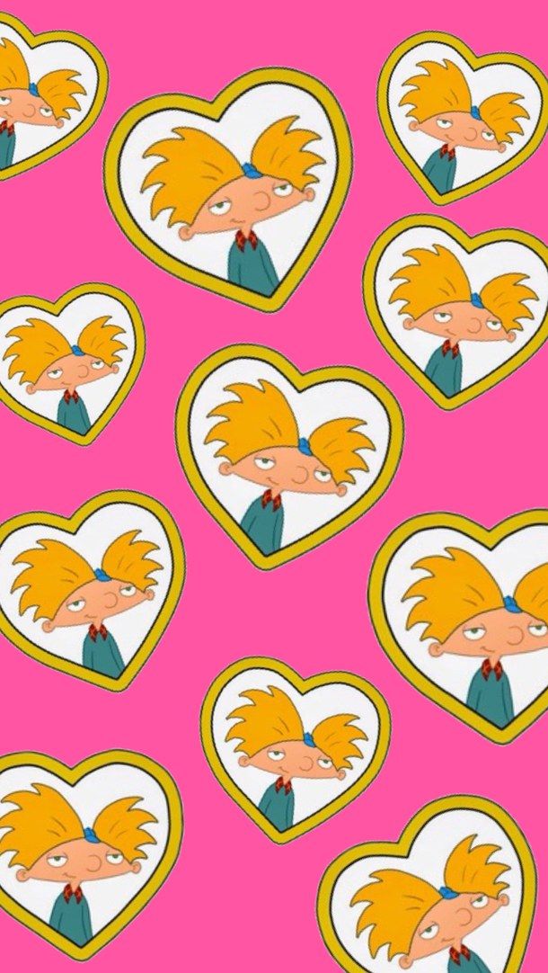 5 android arnold cute heart helga hey arnold iphone ipod