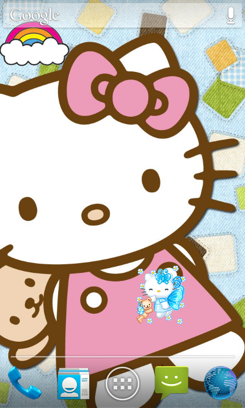 Hello Kitty Live Wallpaper Theme - IMAGESEE