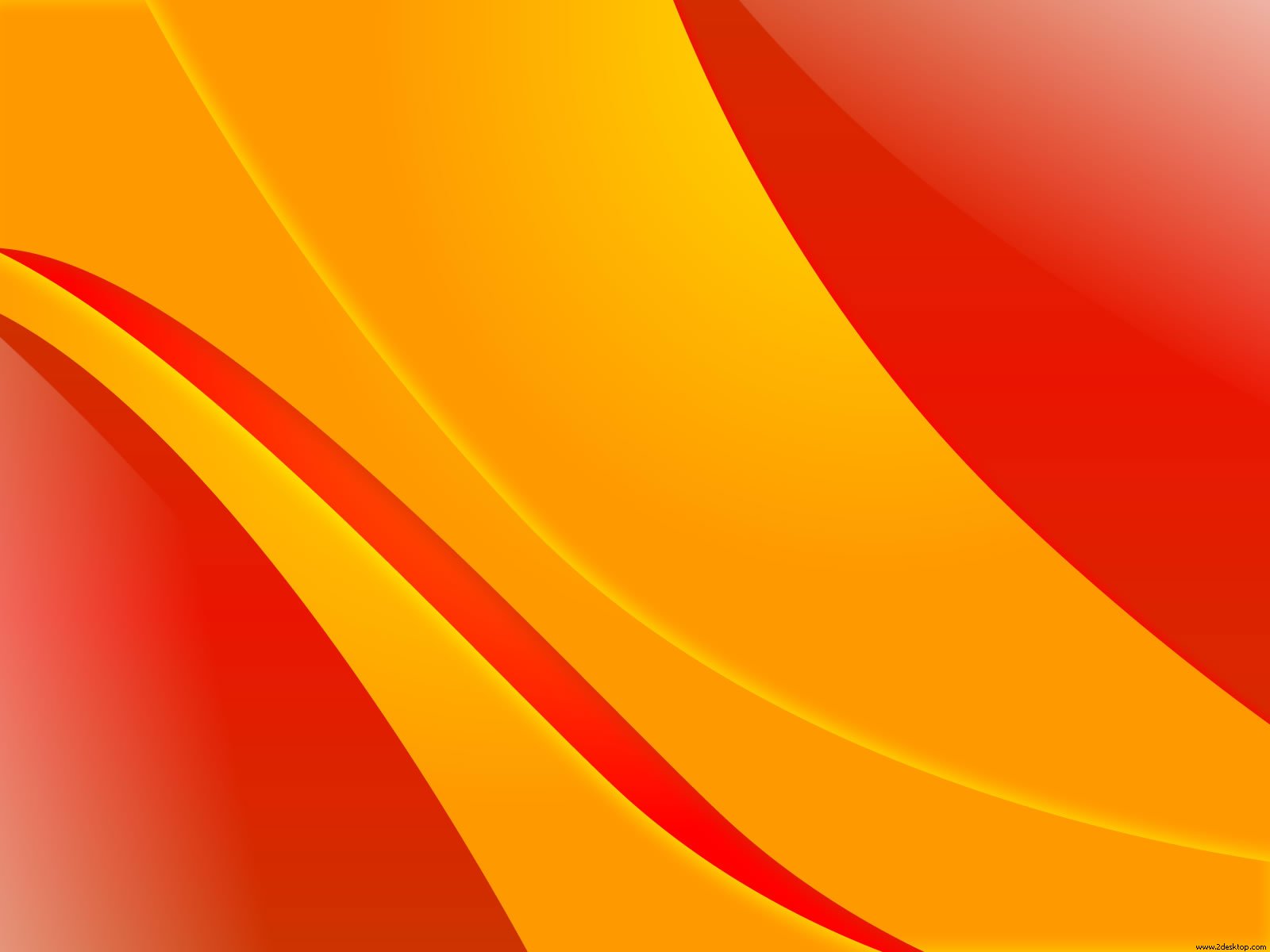 Yellow And Red Abstract Background