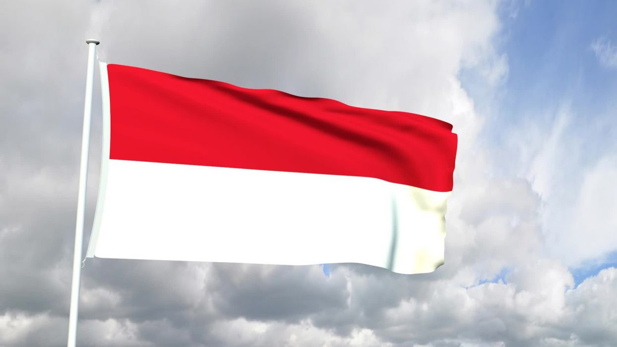 Indonesia Flag Wallpaper Top Background