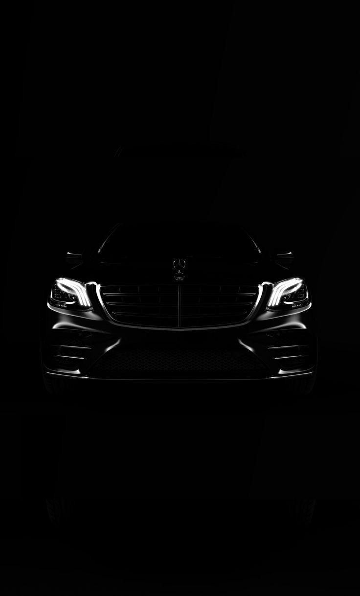 Portrait Dark Car Mercedes Benz Wallpaper
