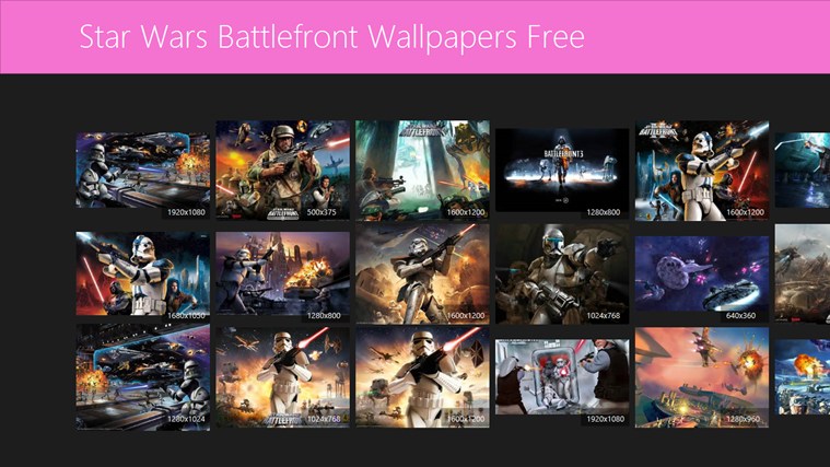 Star Wars Battlefront Wallpaper App For Windows In The