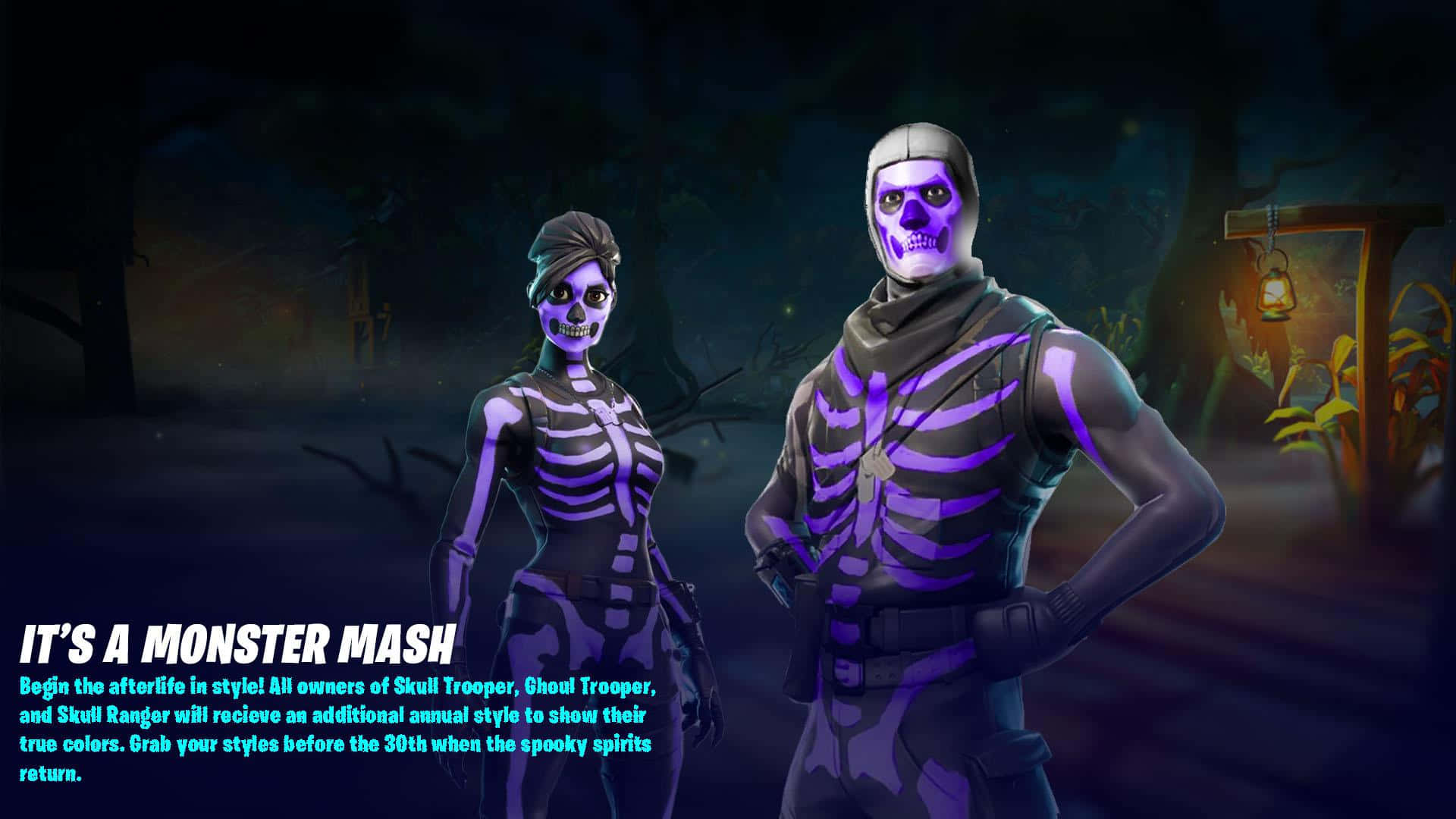 🔥 Free Download Unleash Your Inner Ghoul With Purple Skull Trooper
