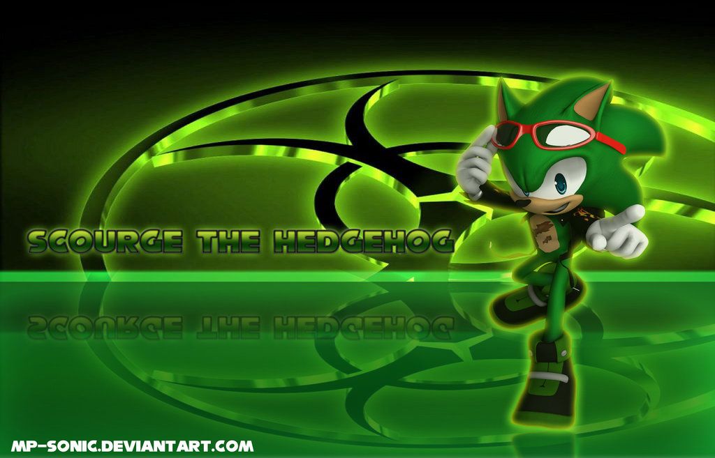 Scourge The Hedgehog Wallpaper By Mp Sonic