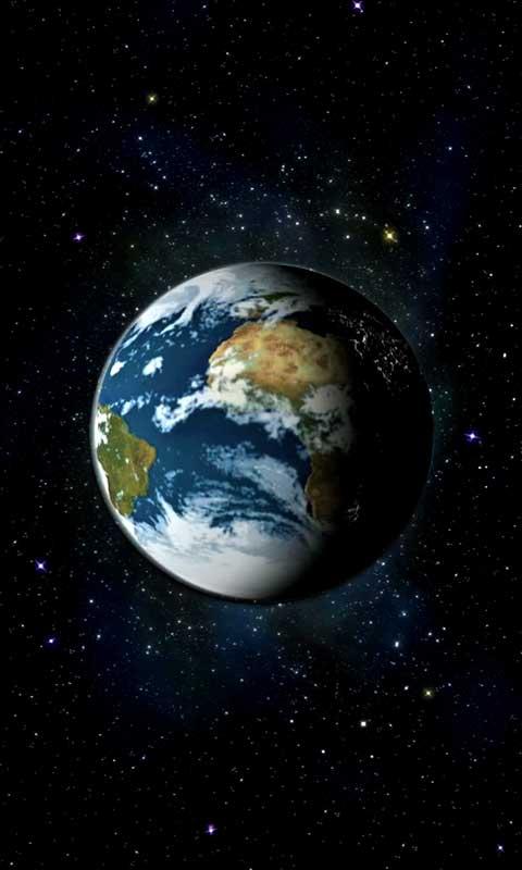 Virtual Earth Live Wallpaper Screenshot