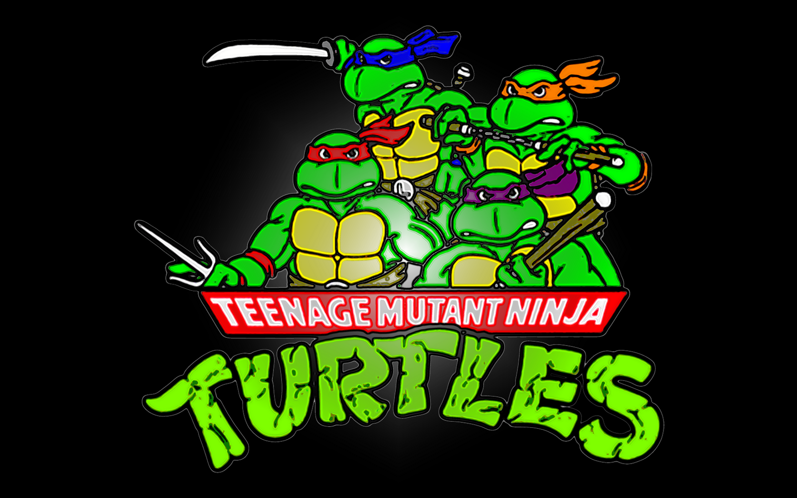 Teenage Mutant Ninja Turtles HD Logo Wallpaper Desktop