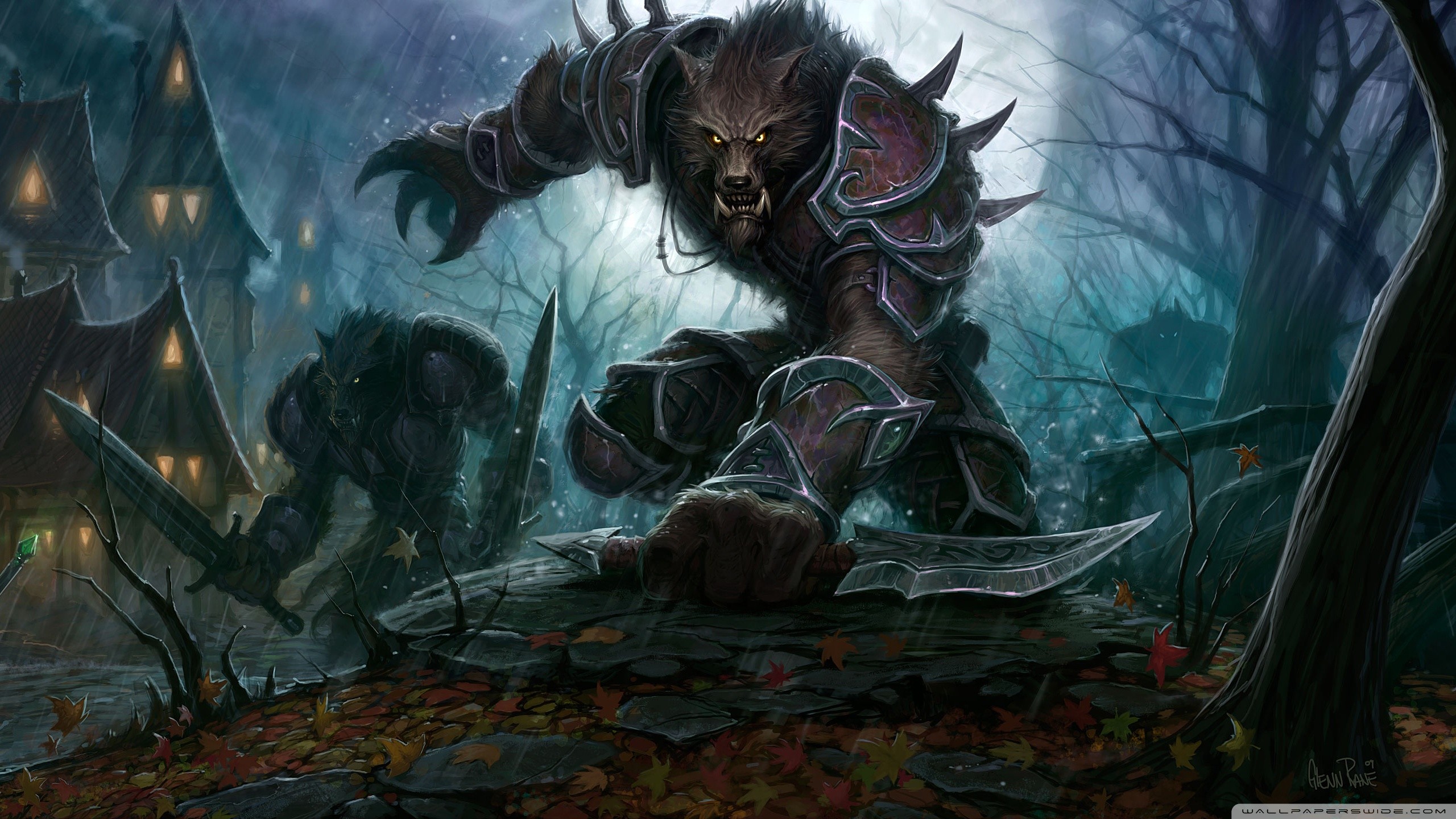 Werewolf Warriors Puter Wallpaper Desktop Background
