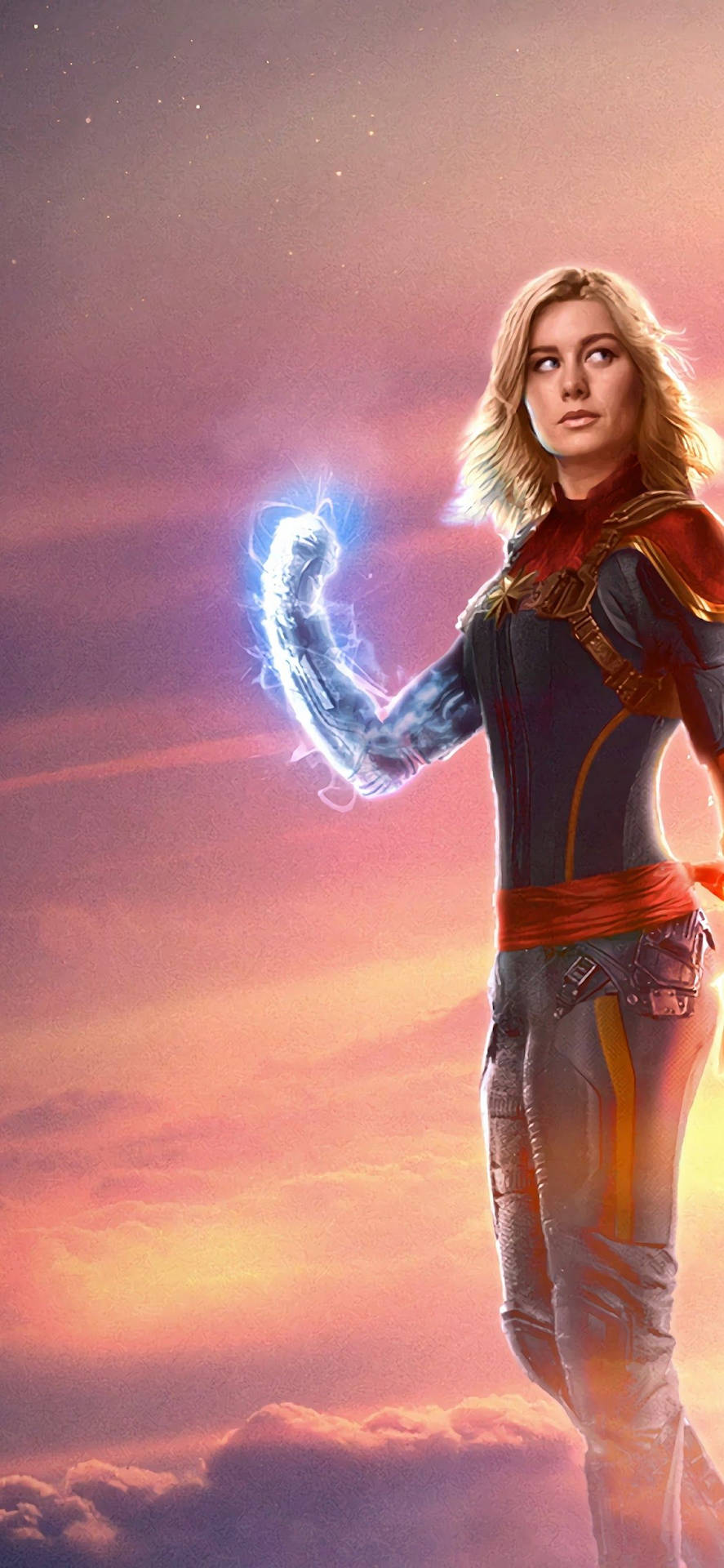 Captain Marvel iPhone Wallpaper