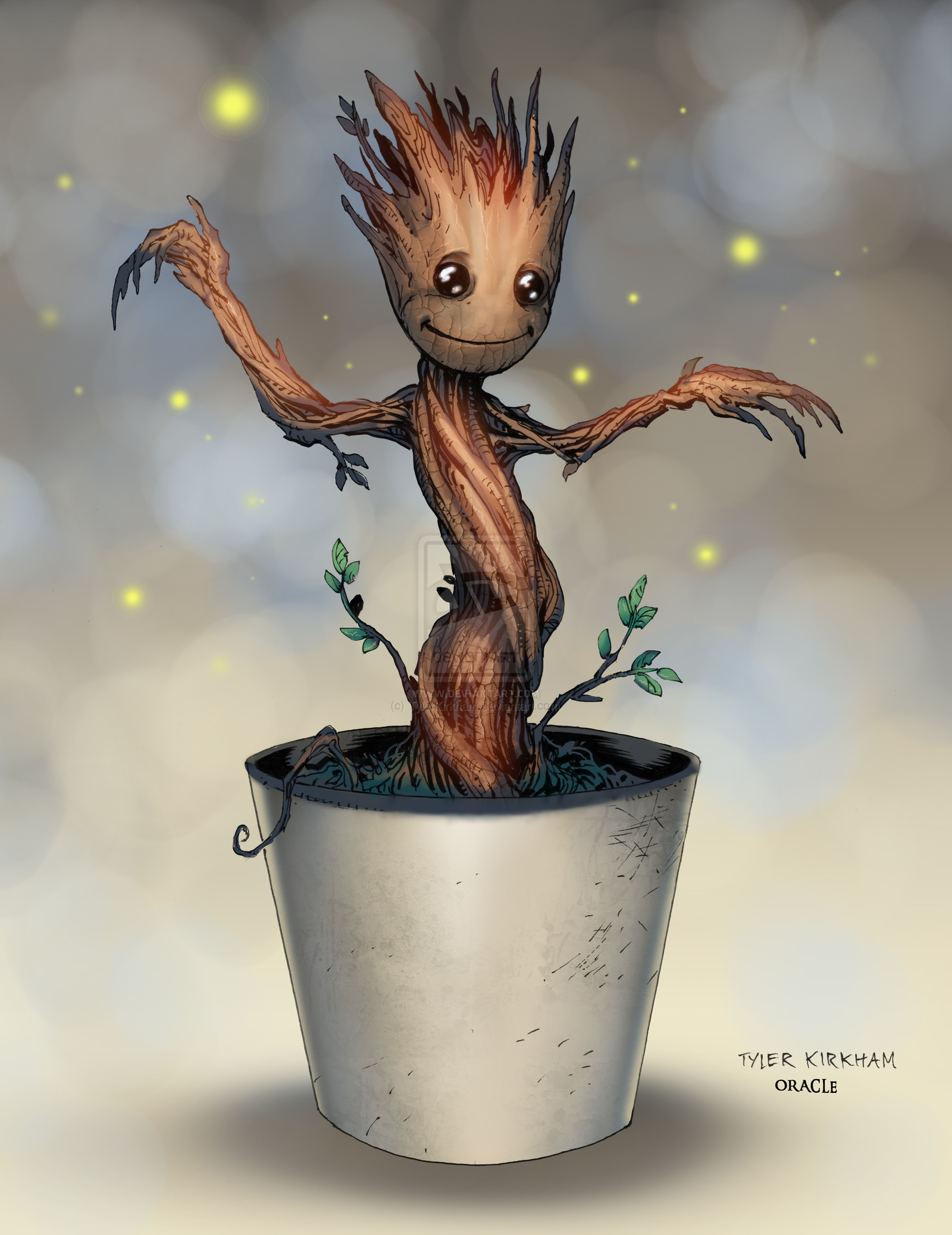 Baby Groot By Tylerkirkham