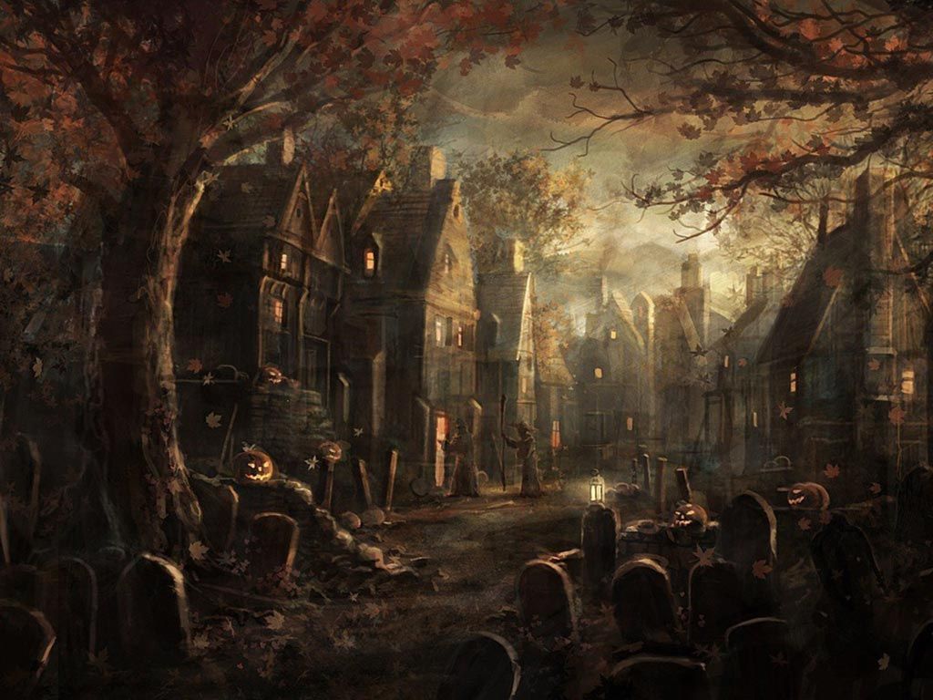 Spooky Desktop Wallpaper Top Background