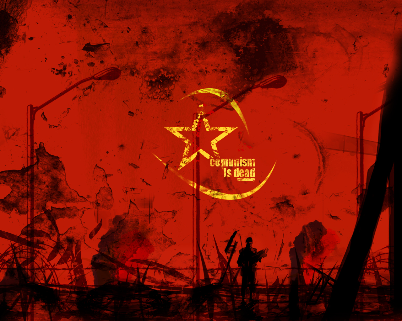 Free download Communism is dead Wallpaper by KajotY on [1280x1024] for your  Desktop, Mobile & Tablet | Explore 75+ Communist Wallpaper | iPhone Communist  Wallpaper,