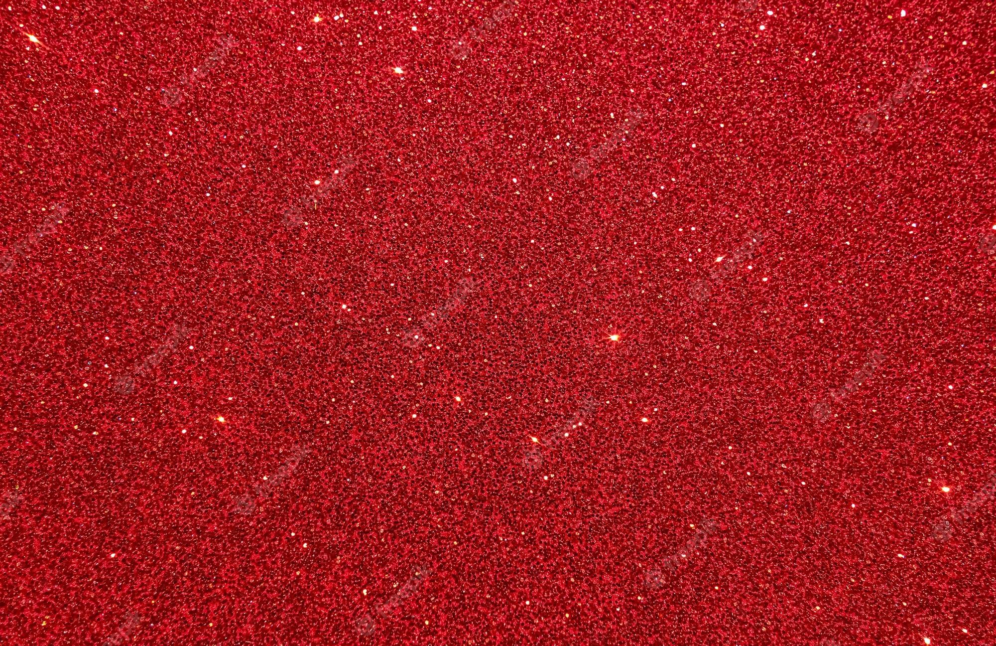 Red Glitter Image On Pik