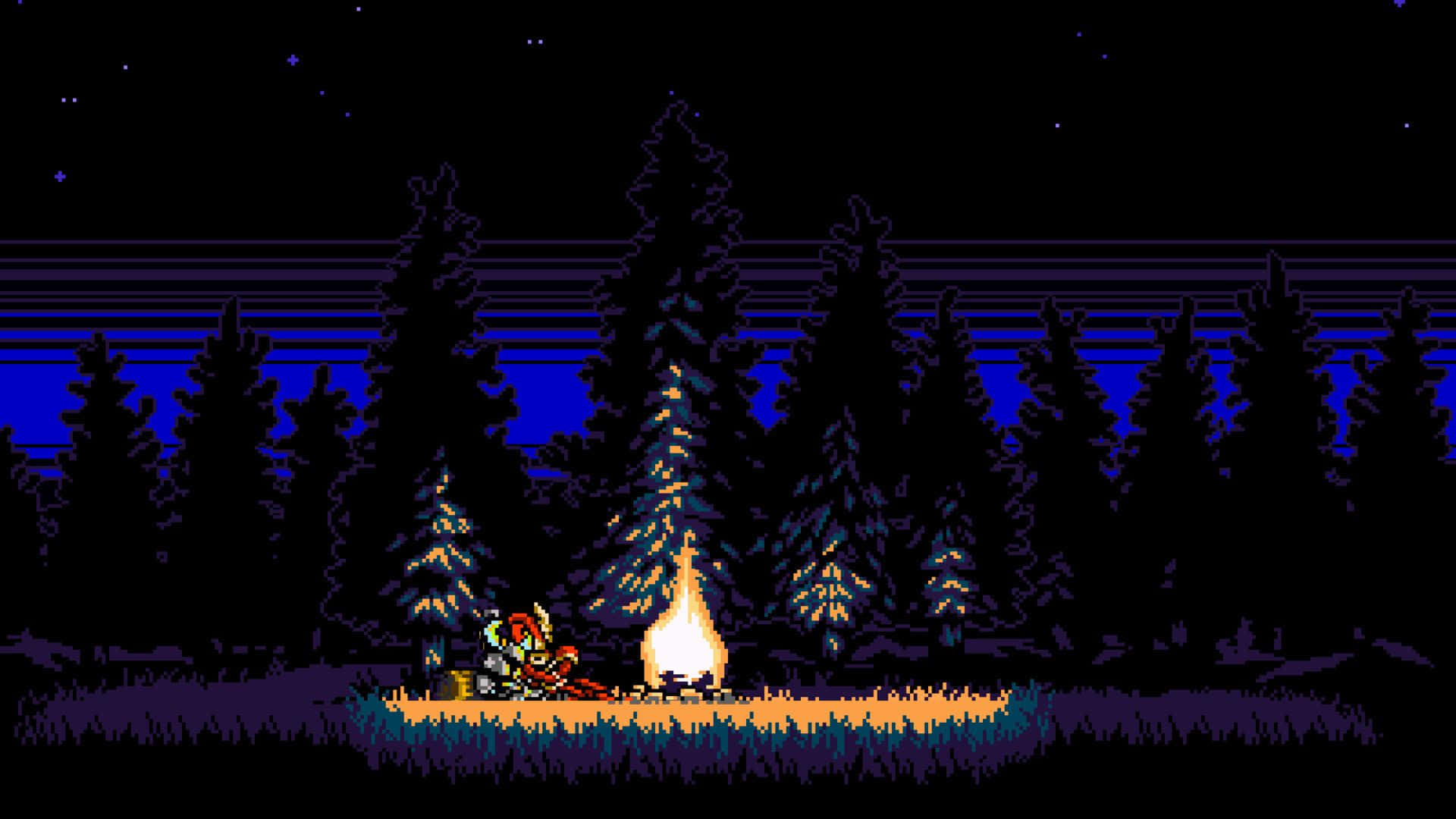 Pixel Game Background Wallpaper