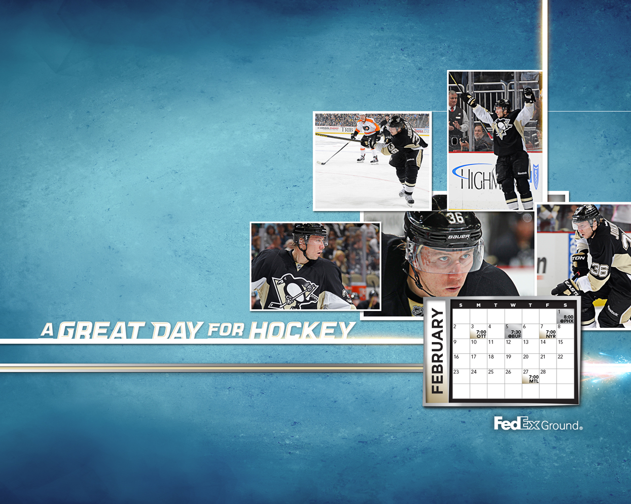 Pittsburgh Penguins Wallpapers and Cheer Cards 1280x1024