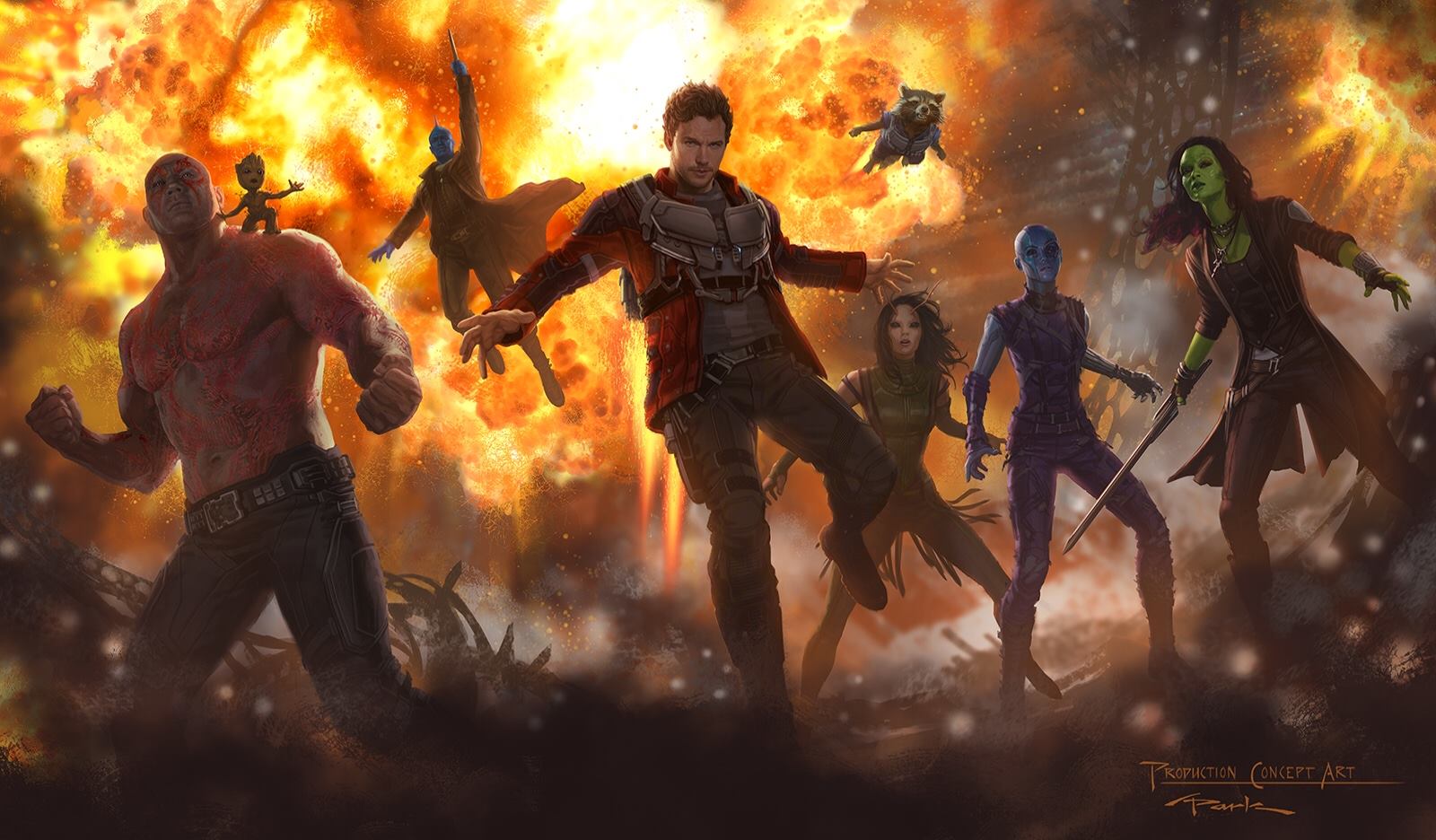 Free download Guardians of the Galaxy Vol 2 HD Desktop Wallpapers  [1600x936] for your Desktop, Mobile & Tablet | Explore 88+ Guardians Of The Galaxy  Wallpapers | The Milky Way Galaxy Wallpaper,