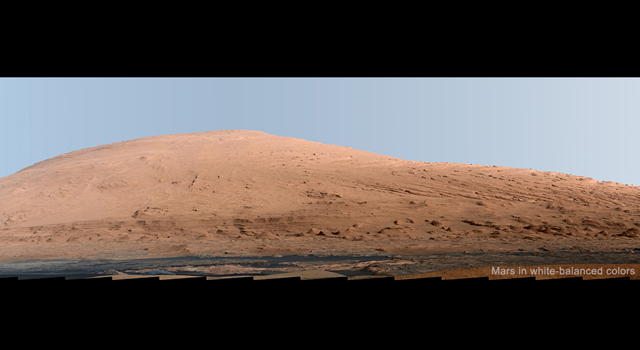 Jpl News Panorama From Nasa Mars Rover Shows Mount Sharp