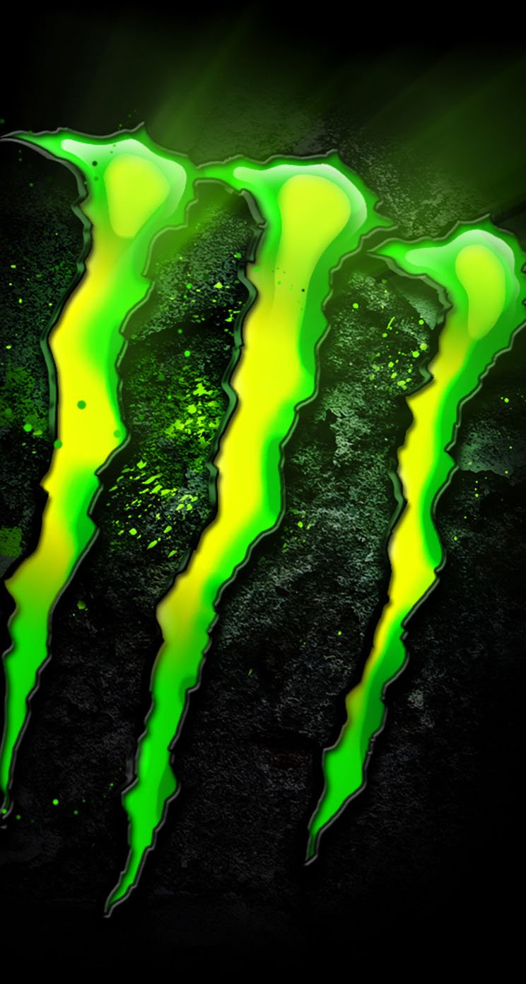 73 Monster Energy Logo Background On Wallpapersafari