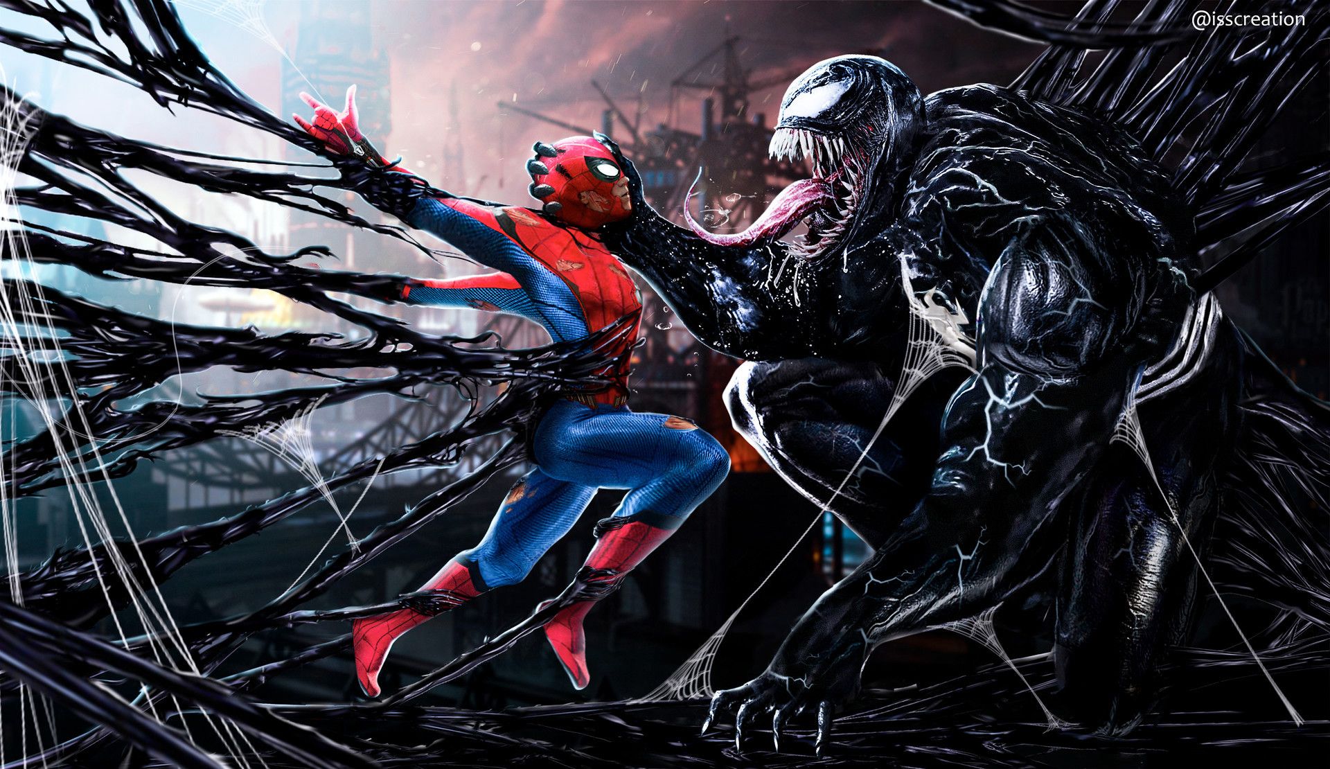 Spider Man Venom HD Wallpapers on WallpaperDog 1920x1110
