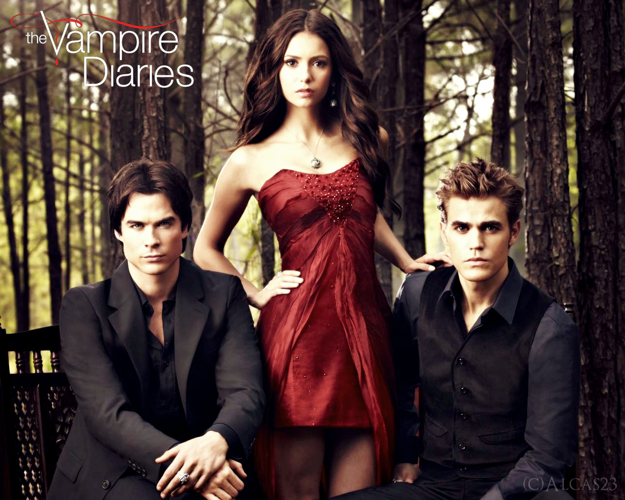 The Vampire Diaries Season High Definition Widescreen Wallpaper