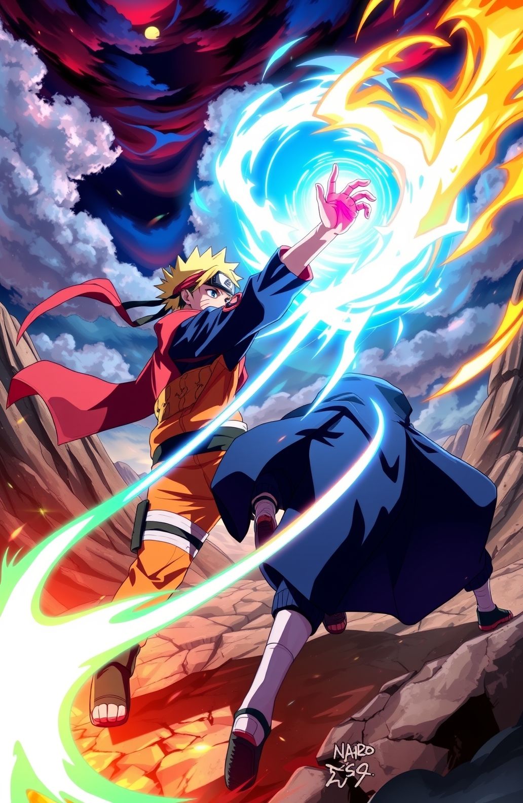 Naruto And Minato Wallpaper
