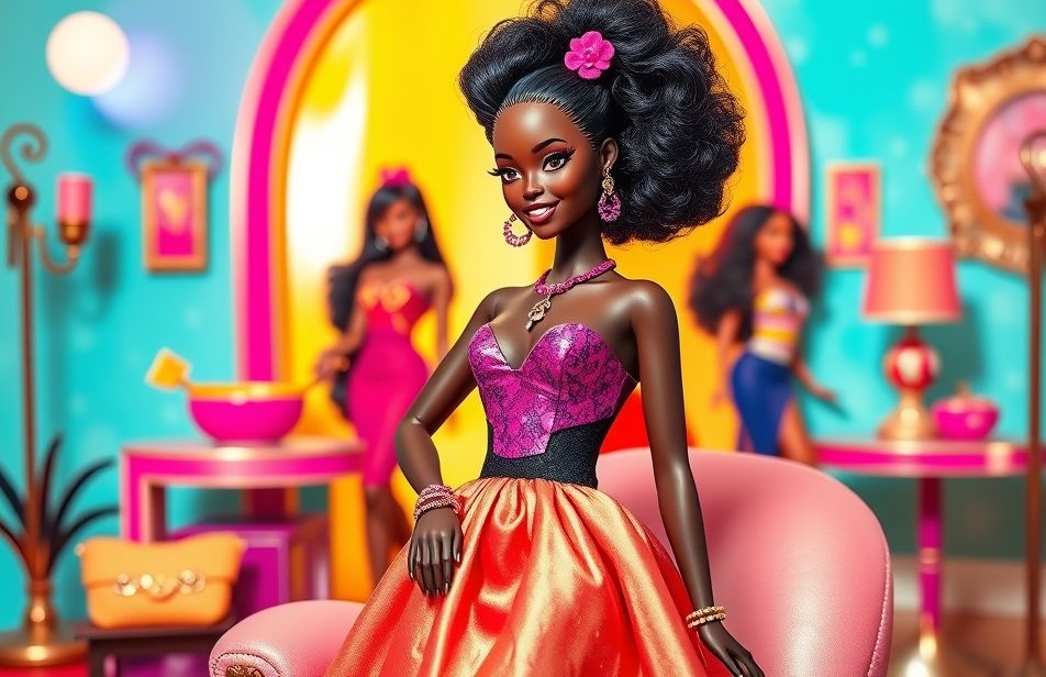 Black Barbie Wallpaper