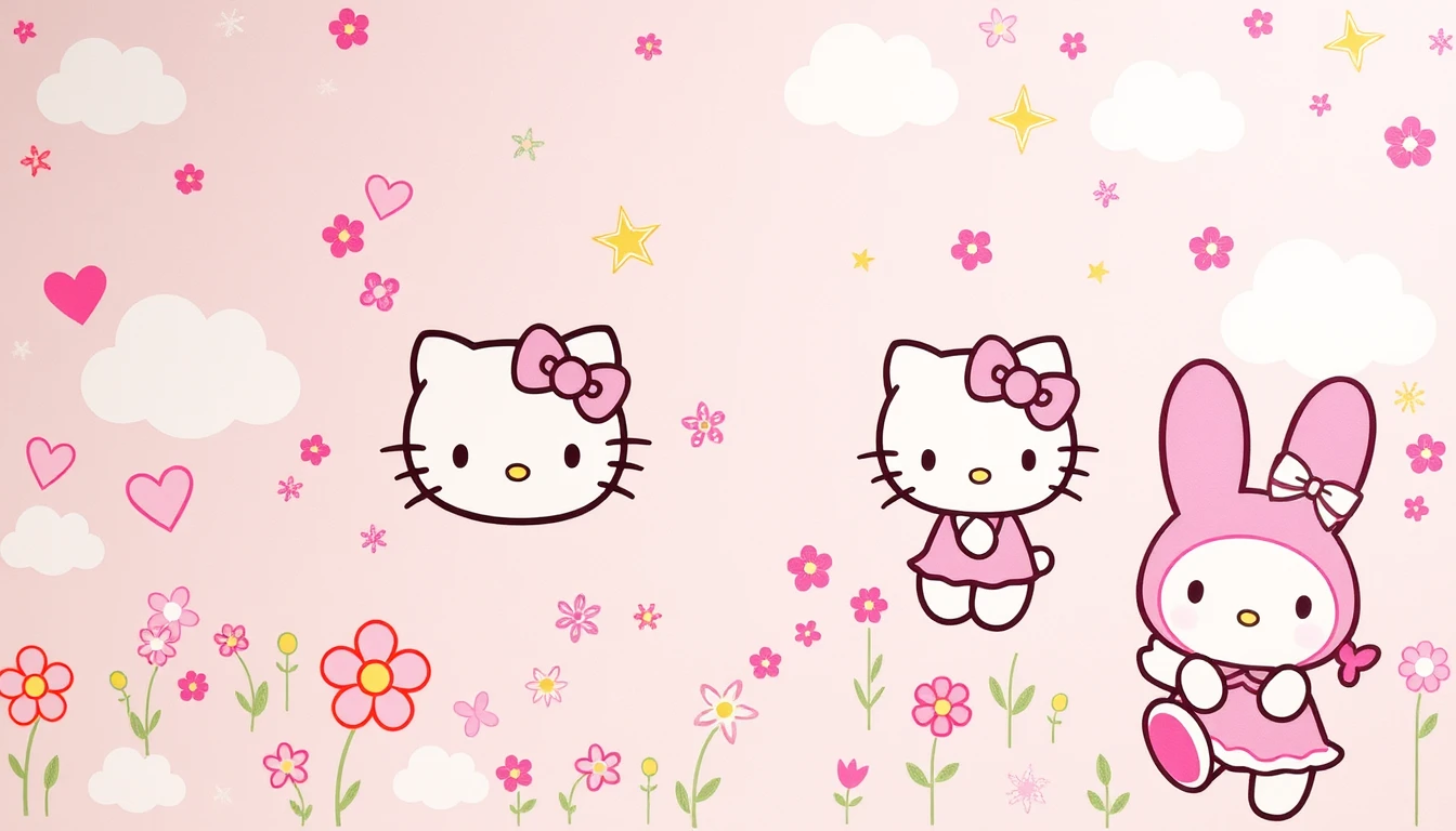 🔥 Download Sanrio Characters Wallpaper by @mitchells23 | Sanrio ...