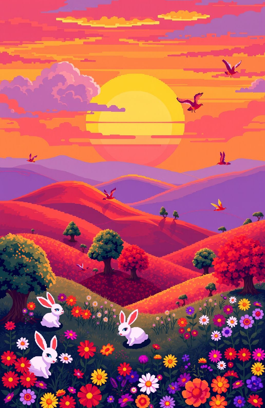 Wallpaper Pixel Art