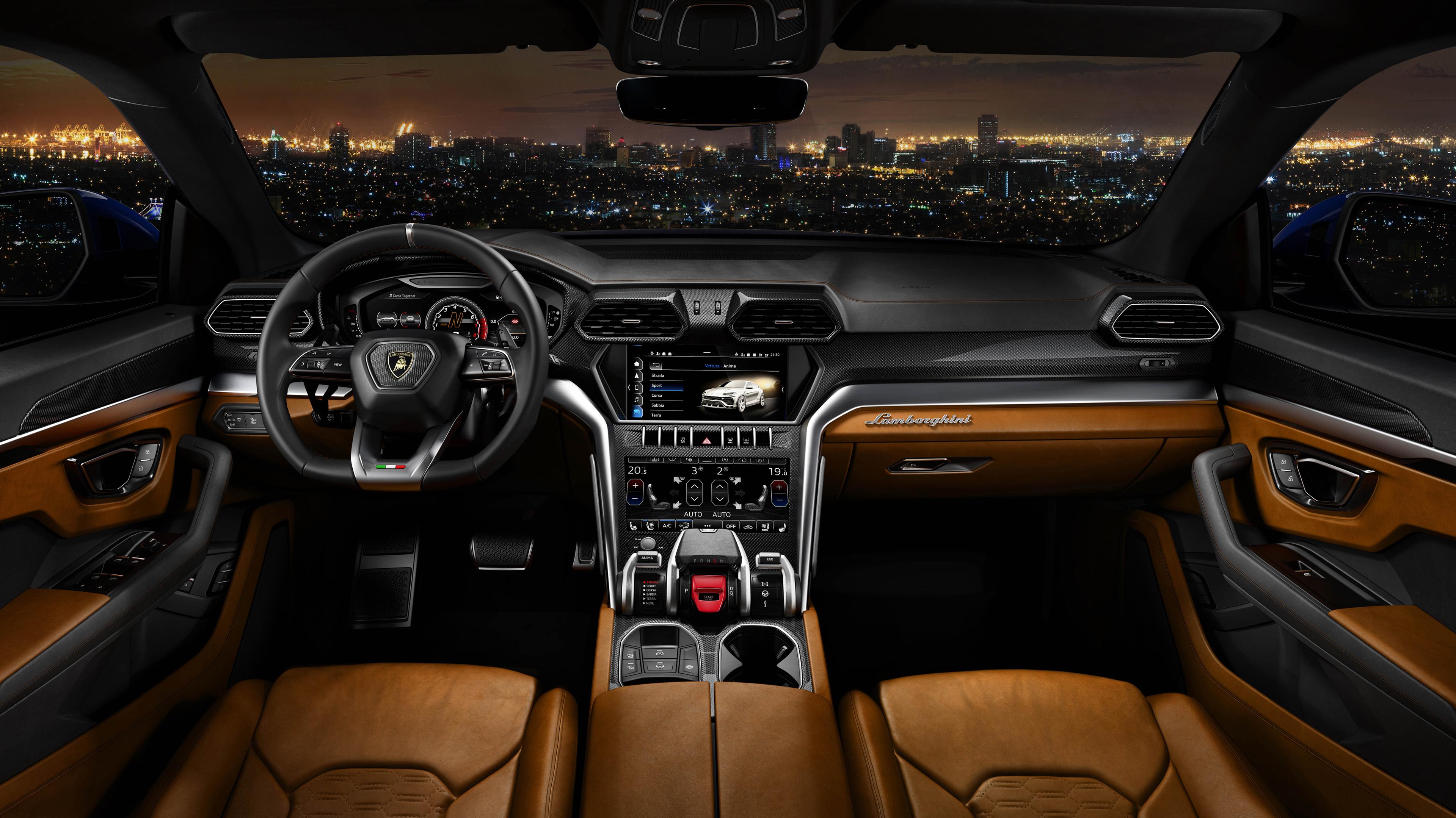 Lamborghini Urus Off Road Interior 4k Wallpaper HD Car